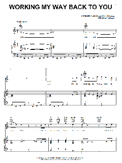 Working My Way Back To You von The Four Seasons (Download) 