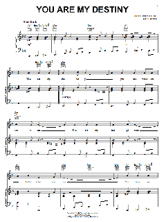 You Are My Destiny von Paul Anka (Download) 