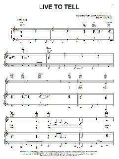 Live To Tell von Madonna (Download) 