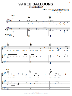 99 Red Balloons (99 Luftballons) von Nena (Download) 