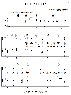 Beep Beep von The Playmates (Download) 