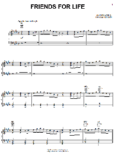 Friends For Life von Marcus Hummon (Download) 