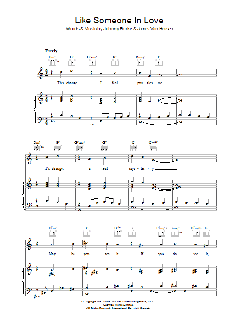 Like Someone In Love von Johnny Burke (Download) 