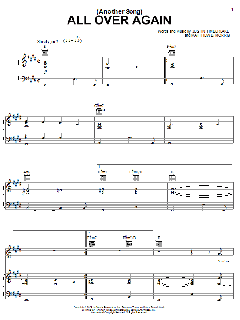 (Another Song) All Over Again von Justin Timberlake (Download) 