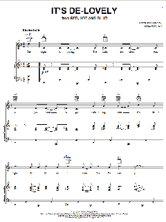 It's De-Lovely von Cole Porter (Download) 