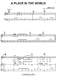 A Place In The World von Mary Chapin Carpenter (Download) 