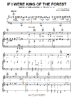 If I Were King Of The Forest von Judy Garland (Download) 