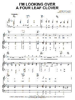 I'm Looking Over A Four Leaf Clover von Mort Dixon (Download) 