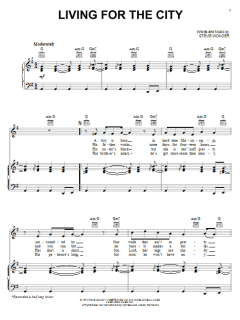 Living For The City von Stevie Wonder (Download) 