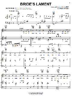 Bride's Lament von Lisa Lambert (Download) 