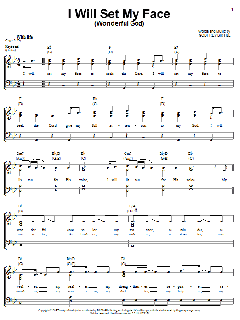 Wonderful God I Will Set My Face von Godfrey Birtill (Download) 