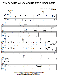 Find Out Who Your Friends Are von Tracy Lawrence (Download) 