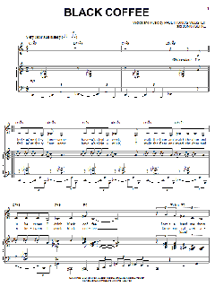 Black Coffee von Paul Francis Webster (Download) 