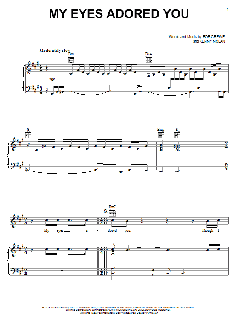 My Eyes Adored You von Frankie Valli (Download) 