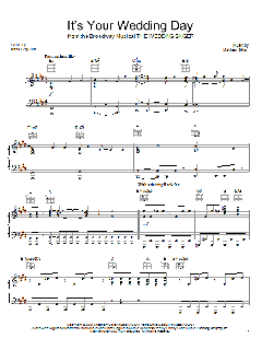 It's Your Wedding Day von Matthew Sklar (Download) 