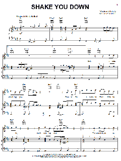 Shake You Down von Gregory Abbott (Download) 