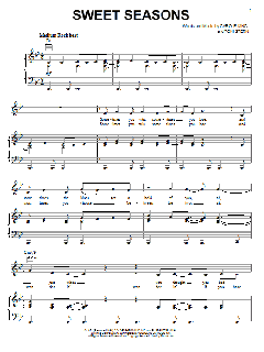 Sweet Seasons von Carole King (Download) 