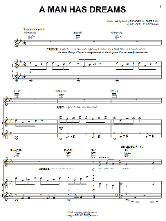 A Man Has Dreams von Anthony Drewe (Download) 