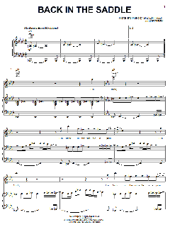 Back In The Saddle von Aerosmith (Download) 