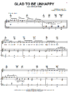 Glad To Be Unhappy von Frank Sinatra (Download) 