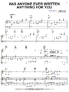 Has Anyone Ever Written Anything For You von Stevie Nicks (Download) 