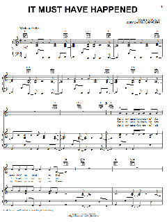 It Must Have Happened von Mary Chapin Carpenter (Download) 