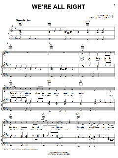 We're All Right von Mary Chapin Carpenter (Download) 