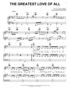 The Greatest Love Of All von Linda Creed (Download) 