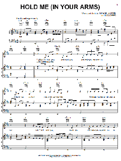 Hold Me (In Your Arms) von Michael Masser (Download) 