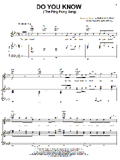 Do You Know? (The Ping Pong Song) von Enrique Iglesias (Download) 