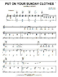 Put On Your Sunday Clothes von Jerry Herman (Download) 