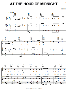 At The Hour Of Midnight von Traditional (Download) 