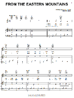 From The Eastern Mountains von Traditional (Download) 