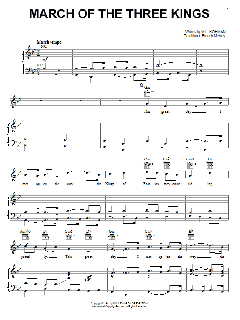 March Of The Three Kings von M.L. Hohman (Download) 