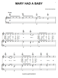 Mary Had A Baby von African-American Spiritual (Download) 