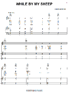 While By My Sheep von Traditional German Carol (Download) 