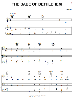 The Babe Of Bethlehem von Traditional (Download) 