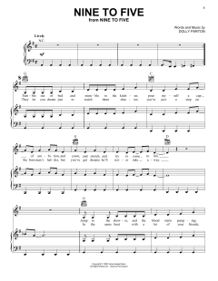 Nine To Five von Dolly Parton (Download) 