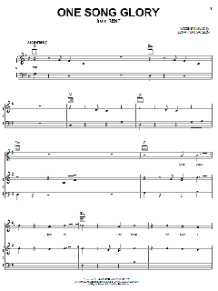 One Song Glory von Jonathan Larson (Download) 