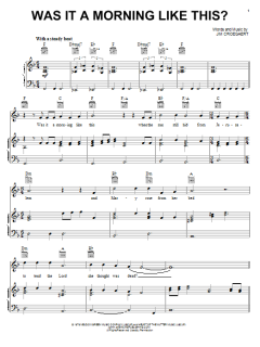 Was It A Morning Like This? von Sandi Patty (Download) 