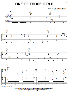 One Of Those Girls von Avril Lavigne (Download) 