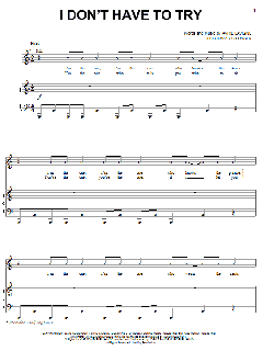 I Don't Have To Try von Avril Lavigne (Download) 