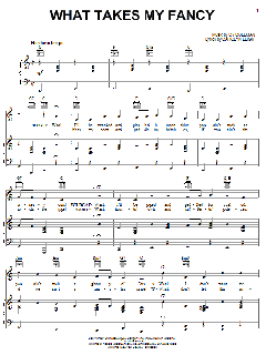 What Takes My Fancy von Cy Coleman (Download) 