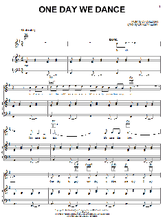 One Day We Dance von Cy Coleman (Download) 