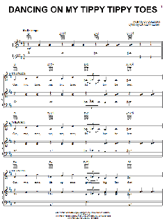 Dancing On My Tippy Tippy Toes von Cy Coleman (Download) 