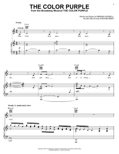 The Color Purple von Allee Willis (Download) 