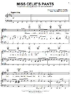 Miss Celie's Pants von Allee Willis (Download) 