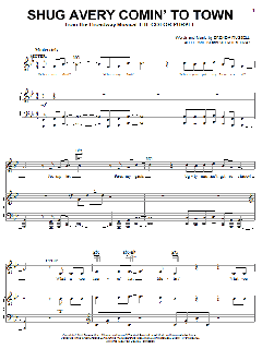 Shug Avery Comin' To Town von Allee Willis (Download) 