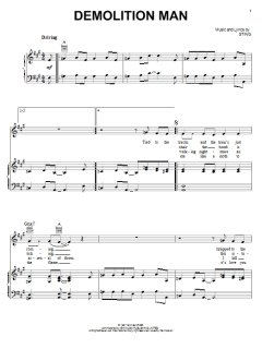 Demolition Man von Sting (Download) 