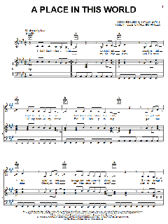 A Place In This World von Taylor Swift (Download) 